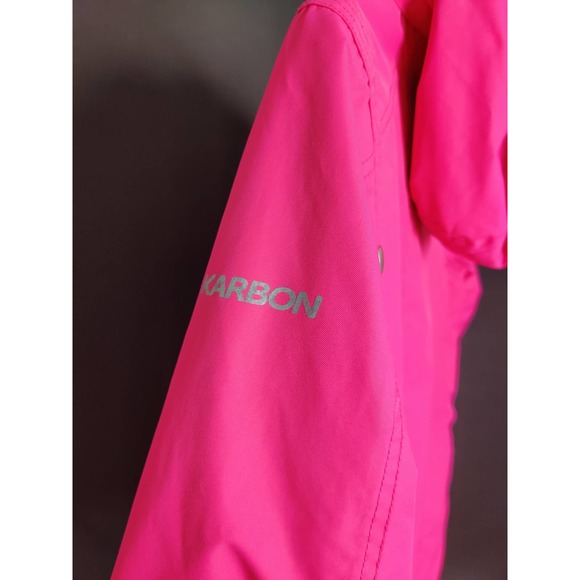 (V) RARE Karbon Women snow jacket winter ski snowboard pink waterproof sz 10 - Picture 5 of 12